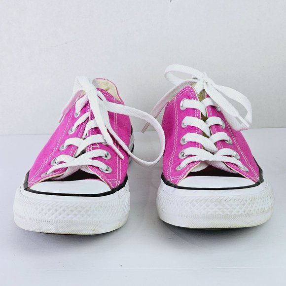 CONVERSE All Star Pink Low Top Sneakers Sz Women's 6 Men's 4 - Picture 4 of 10